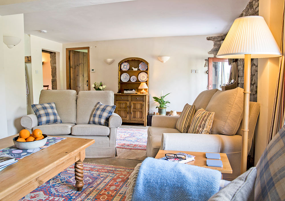 Croft House Barn Cottage living space