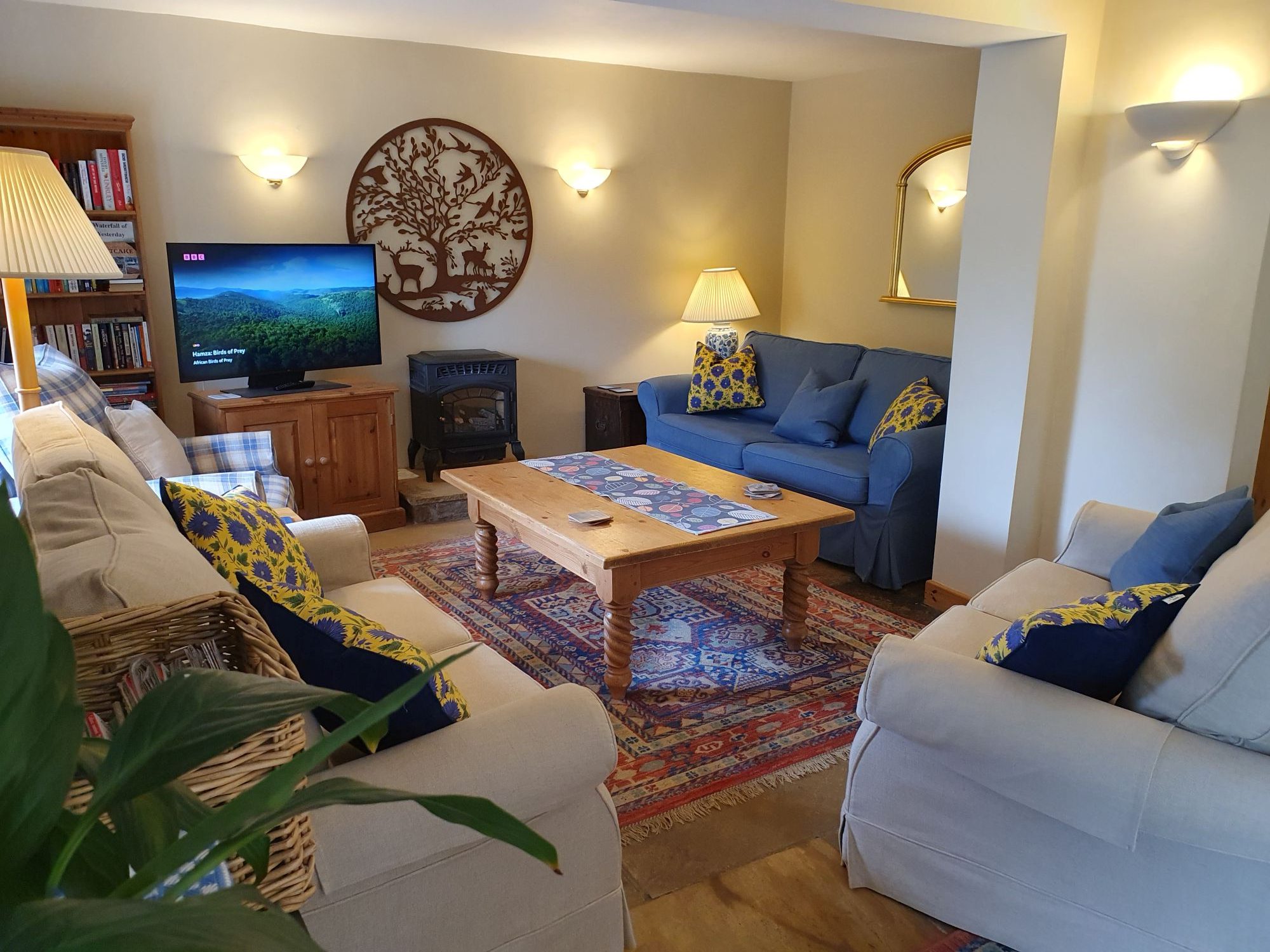 Croft House Barn Cottage living room